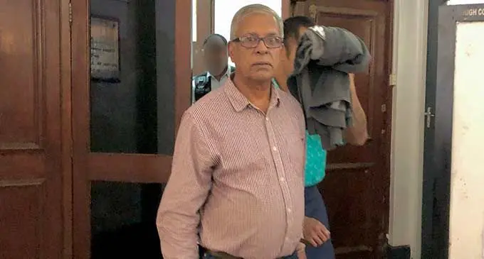 Pandit David Maharaj is charged for the alleged digital rape of a 14-year-old girl at Serua, Navua. Photo: Beranadeta Nagatalevu