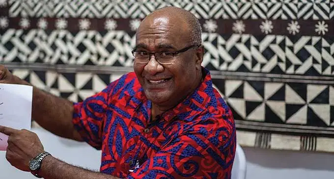 Deputy Prime Minister and Minister for External Trade, Cooperatives, and SMEs, Manoa Kamikamica. Photo: Leon Lord