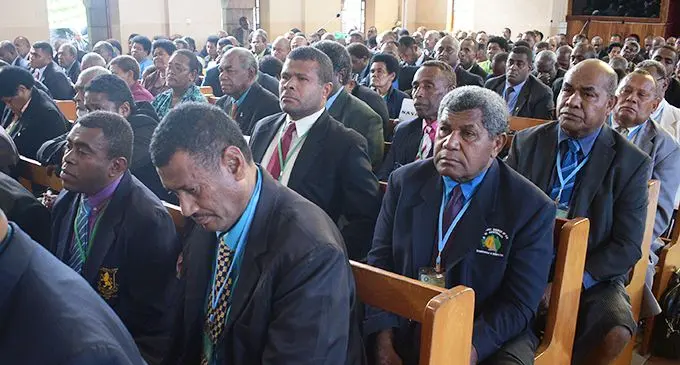 Members of the Methodist Church in Fiji and Rotuma at the Bose Ko Viti (Annual Conference) at the Centenary Church, Suva, on August 19, 2019. Photo: Ronald Kumar