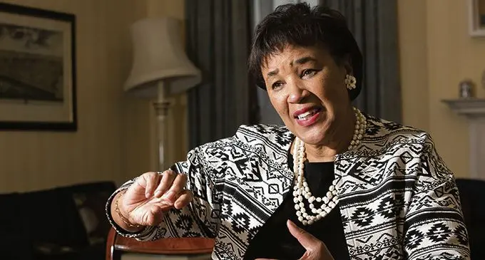 Secretary-General of the Commonwealth Baroness Patricia Scotland. 