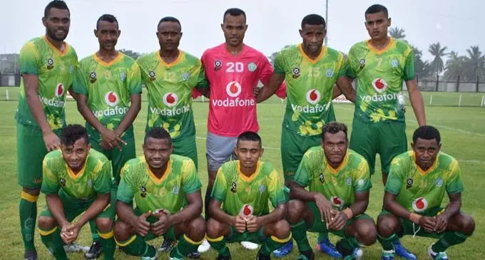 Nadi team during the Vodafone Premier League at Subrail Park in Labasa on February 10, 2018. Photo: Shratika Naidu.