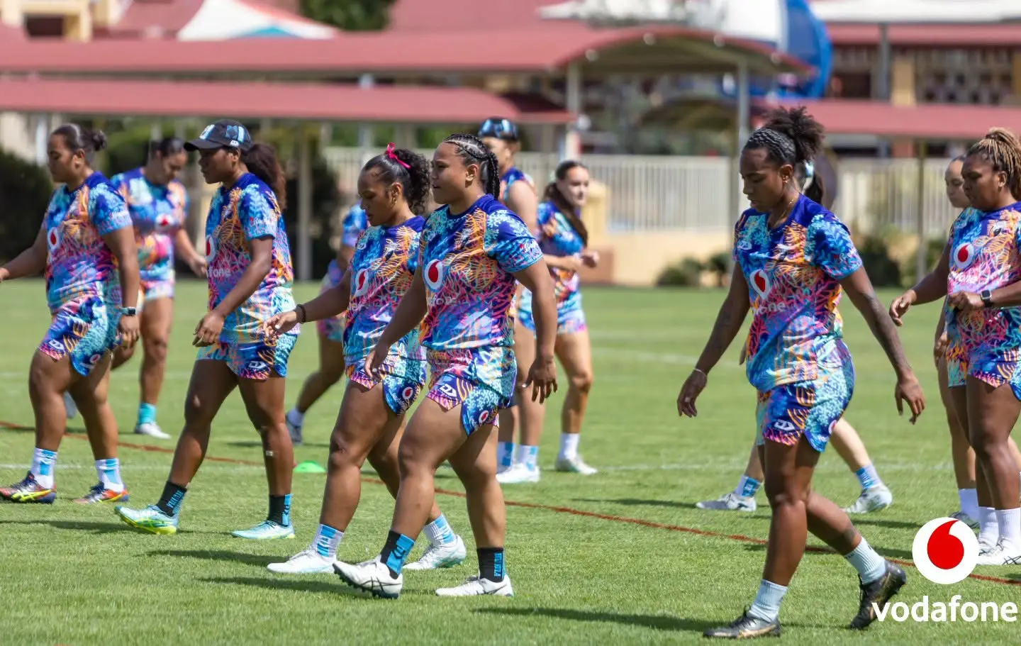 Vodafone sponsored Fiji Bulikula players during their Captain’s run in Gold Coast, Australia, on October 30, 2026.