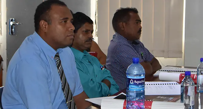 Participants at the pilot phase of the National Anti-Corruption Curriculum launch at Labasa Town Council chambers on February 12, 2018.   Photo: Shratika Naidu 