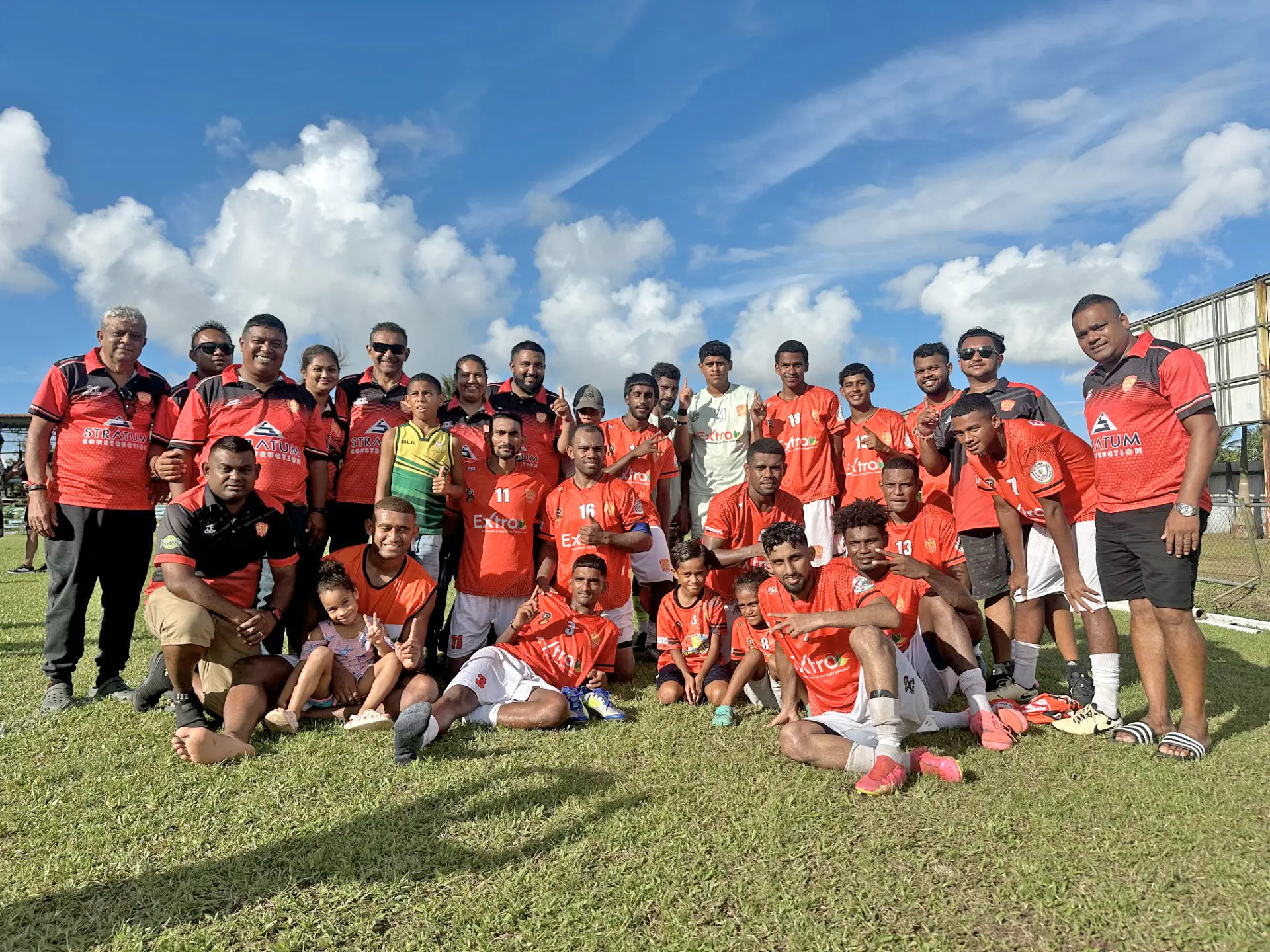 Rewa football players