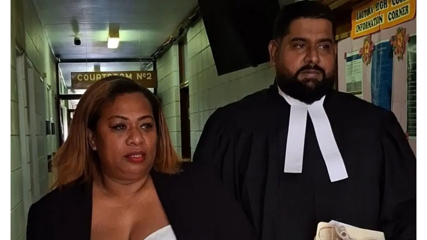  Ana Masere with her lawyer, Viraat Anand at the High Court in Lautoka 