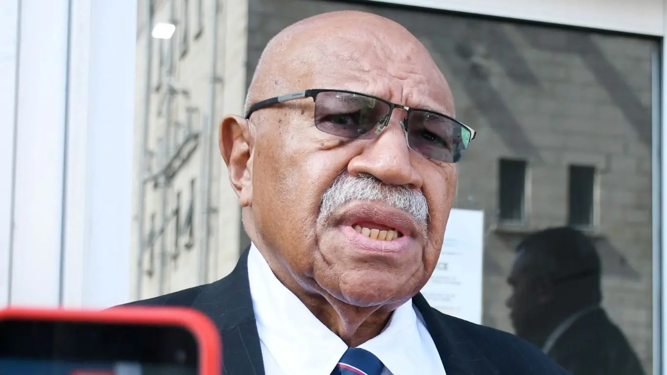 Prime Minister Sitiveni Rabuka.