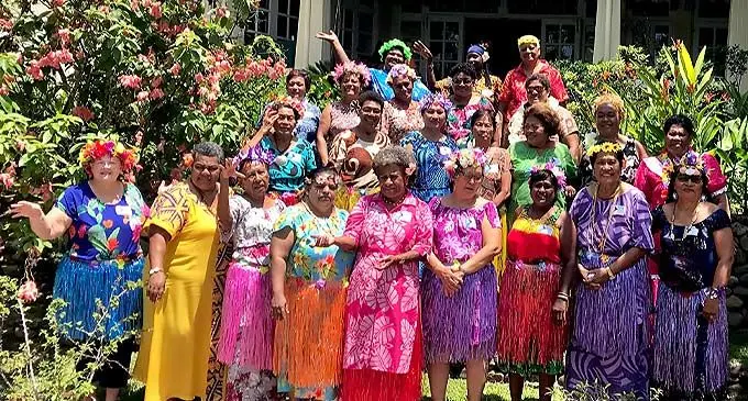 Suva Cancer Survivors Group members during the International Women’s Day on March 8, 2022. Photo: Suva Cancer Survivors Group