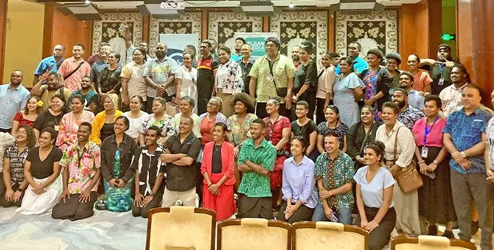 The Fijian Media Association celebrates World Press Freedom Day around the theme “AI and the Future of Journalism in Fiji” on May 8, 2025 at the Suva Civic Centre. Photo: Jernese Macanawai British High Commissioner to Fiji, Brian Jones. Photo: Jernese