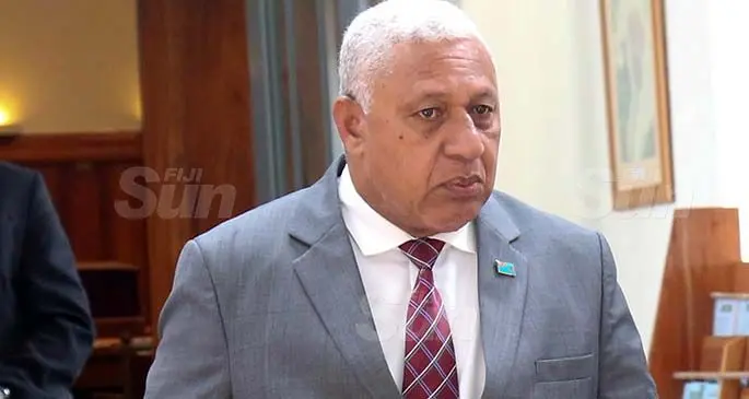 Prime Minister Voreqe Bainimarama. Photo: Kelera Sovasiga