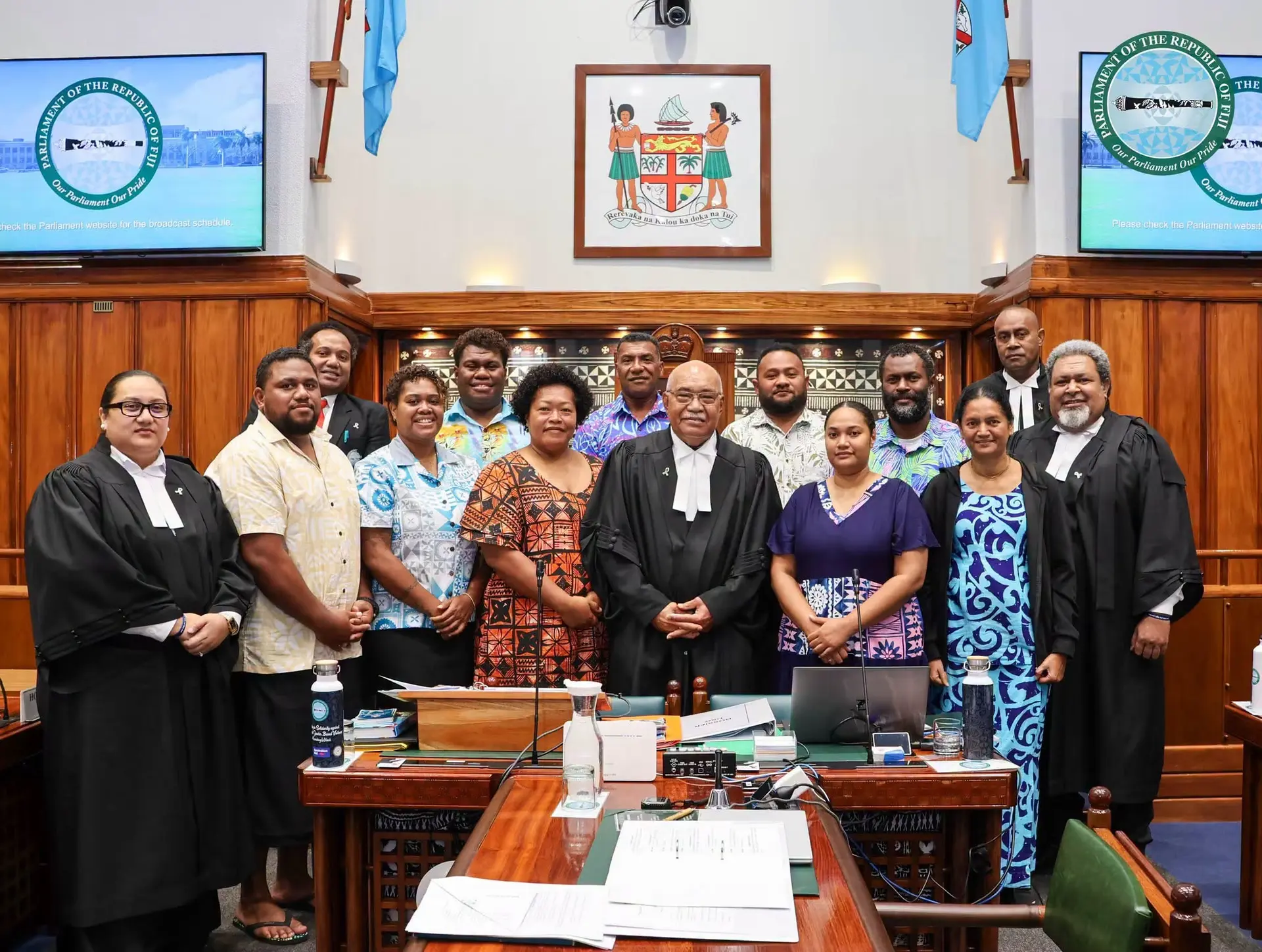the team’s ordeal during a visit to Parliament today, describing their survival as a miracle and thanking those who prayed, searched and ultimately rescued them.