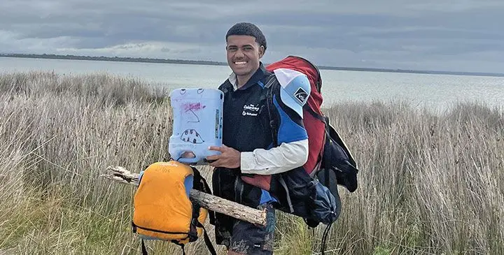 Manasa Ragigia is now a full-time volunteer with Camp Coolamatong, Banksia Peninsula.