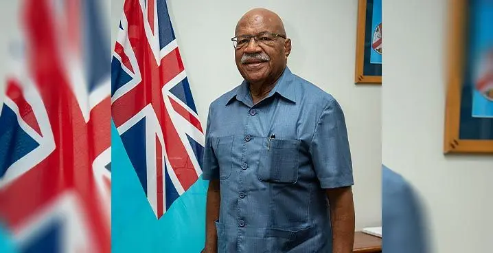 Prime Minister Sitiveni Rabuka at the Foreign Affairs Office in Suva on January 30, 2023. Photo: Leon Lord