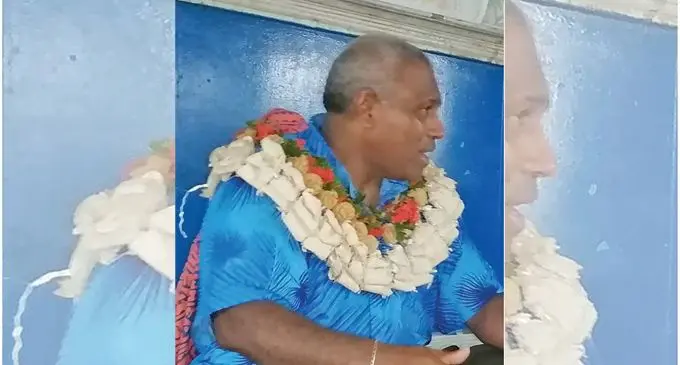 Attorney-General Siromi Turaga in Drauniivi Village in Ra on January 26, 2024. Photo: Mereleki Nai