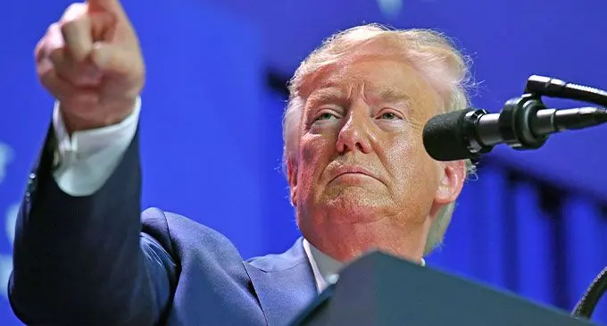 US President Donald Trump.