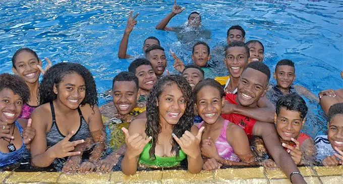 Athletes from Latter-day Saints Church College in Suva on April 15, 2019. Photo: Ronald Kumar