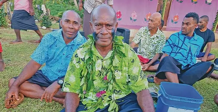 Men of the Yavusa of Sauniduna clan of Dogoru Village in Macuata. Photo: Sampras Anand
