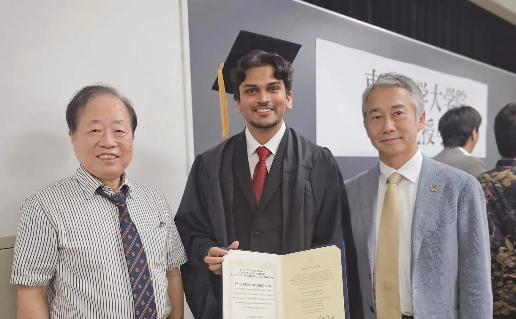 Financial struggles growing up failed to deter determined scholar