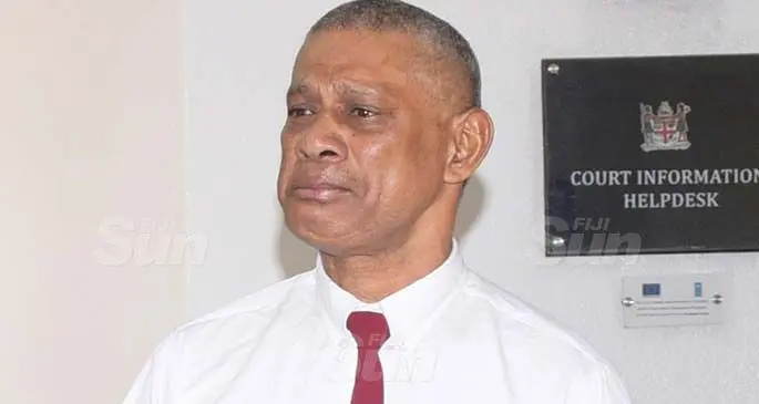 Fatai Peni outside the High Court in Suva on July 30, 2020. Photo: Ashna Kumar