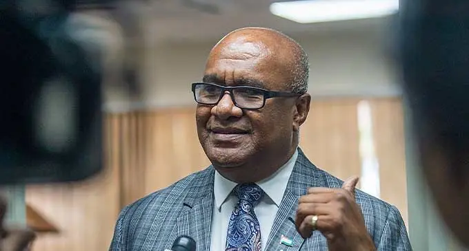 Deputy Prime Minister and Minister for Trade, Cooperatives, Small and Medium Enterprises and Communications, Manoa Kamikamica.