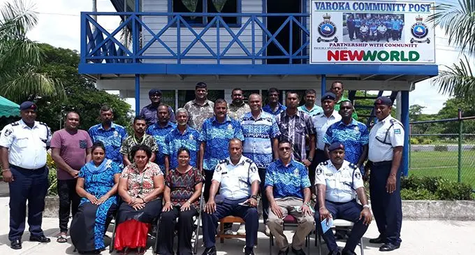 Varoka Community Post stakeholders during the reopening in Ba. 