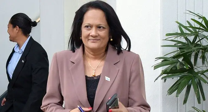 Minister for Education, Heritage and Arts Rosy Akbar.