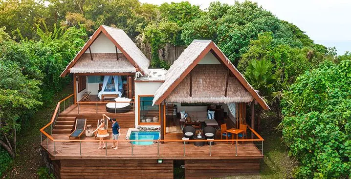 Royal Davui Island Resort ranked 6th best adults only resort in the world.