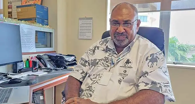 Maritime Safety Authority of Fiji chief executive officer Joweli Cawaki. Photo: Laiseana Nasiga