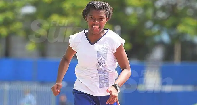 St Joseph’s Secondary School student Avelina Navue during the trials at the ANZ Stadium, Suva on February 8, 2020. The school did not hold any inter-house competition but instead organised a two-day trials to select their athletes for the Suva Zone 2 competition, Photo: Ronald Kumar