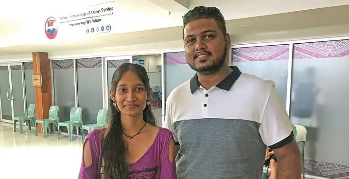 Shristika Simran and Raynal Kumar. Photo: Josefa Babitu