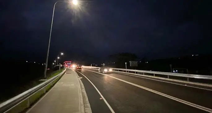 The new Tamavua-i-Wai Bridge was opened to traffic yesterday. 
