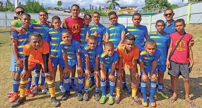 Seaqaqa team at the Digicel/Ram’s Cleaning Service primary schools Interdistrict championship Garvey Park, Tavua on September 21, 2022. Photo: Waisea Nasokia