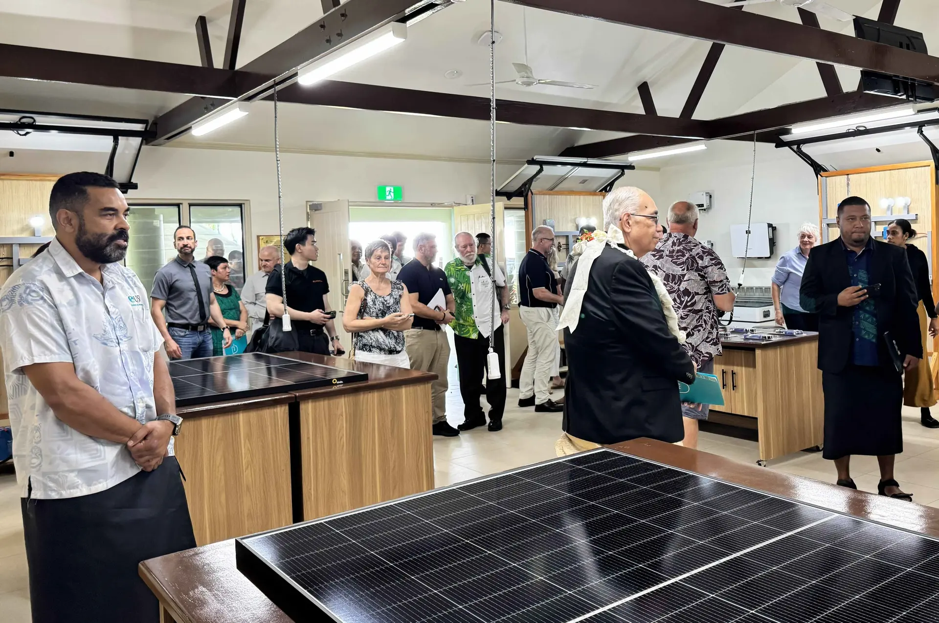 USP's Sustainable Energy Training Centre, designed to deliver industry-relevant training in renewable energy technologies for the Pacific