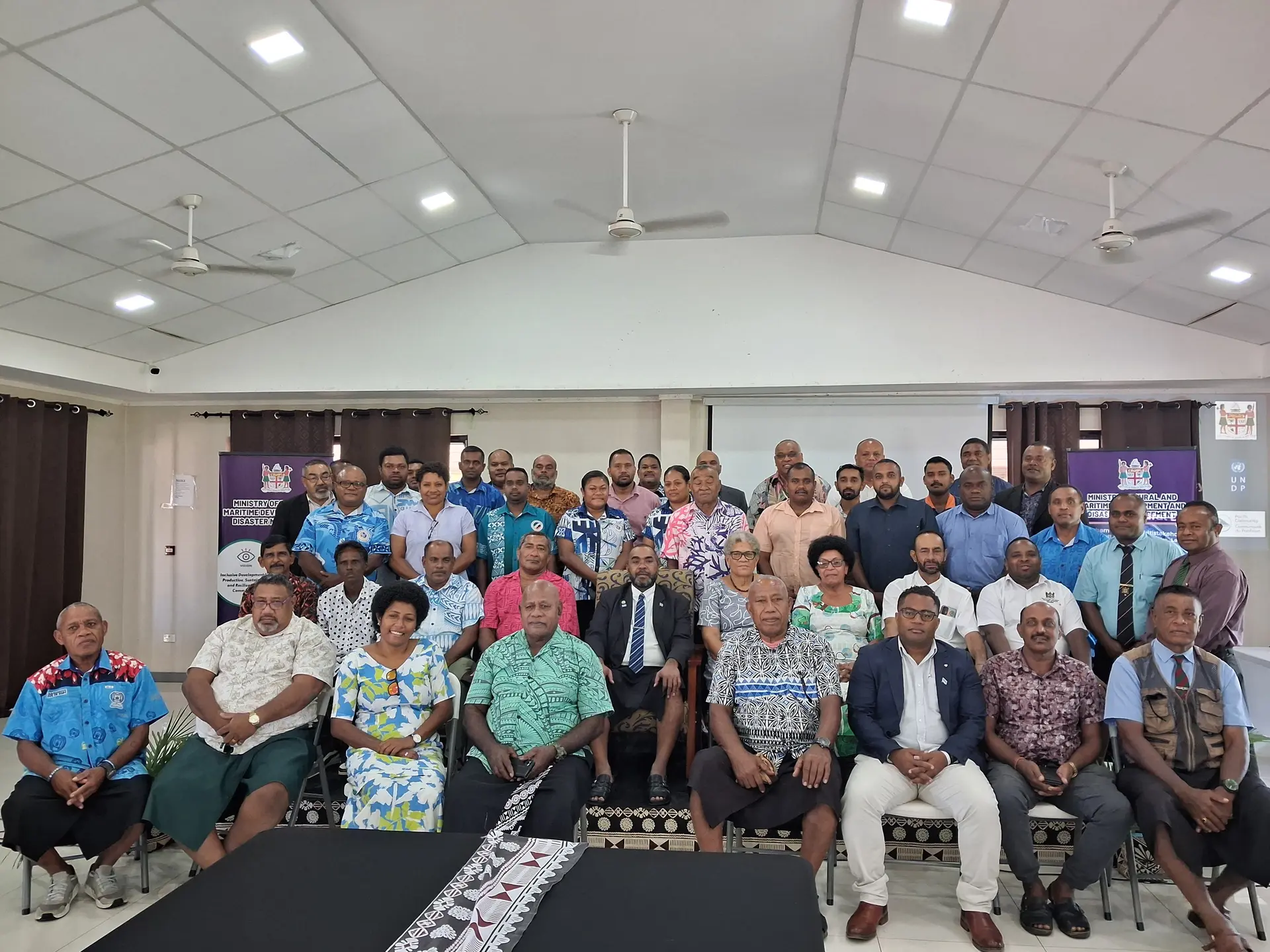 Minister for Rural and Maritime Development and Disaster Management Mosese Bulitavu