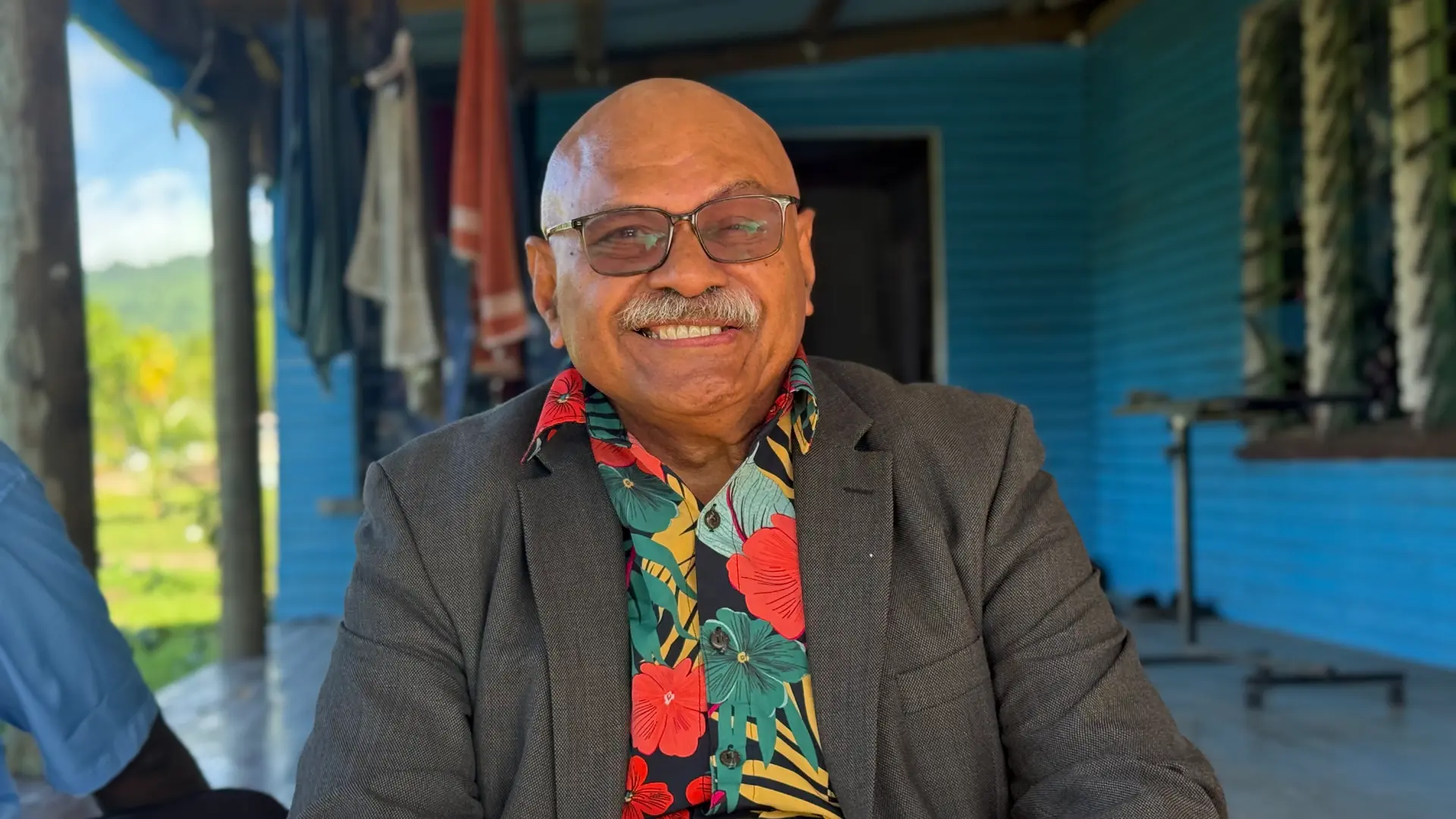 Korotasere Village elder Sosiceni Toa.