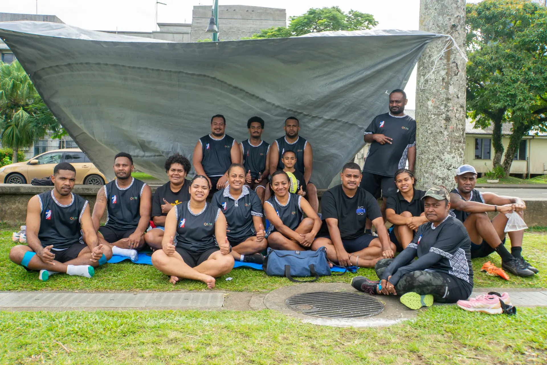Land Transport Authority mixed touch rugby team
