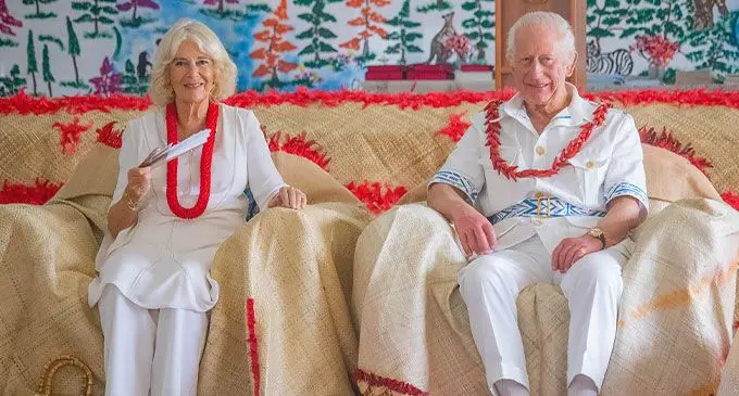 King Charles and Queen Camilla on October 24, 2024. Photo: Samoa CHOGM 2024.