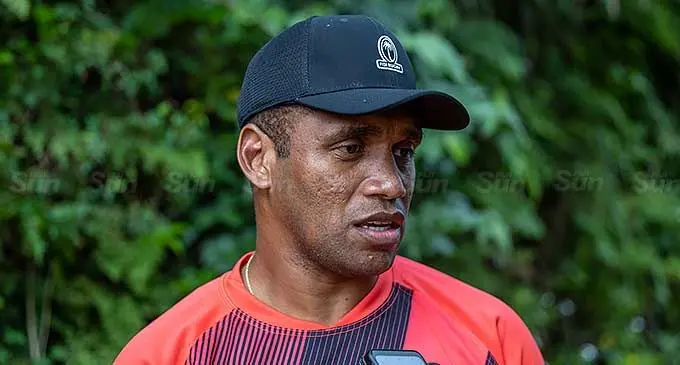 Newly-appointed Fiji men's 7s head coach Osea Kolinisau in Suva on March 11, 2024. Photo: Leon Lord