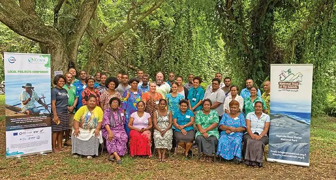 Participants during the Kiwa Initiative workshop. Photo:  Emali Turaga