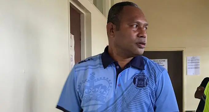 Aporosa Robaigau outside the  Magistrates Court in Nausori on March 12, 2019. Photo: Ashna Kumar 