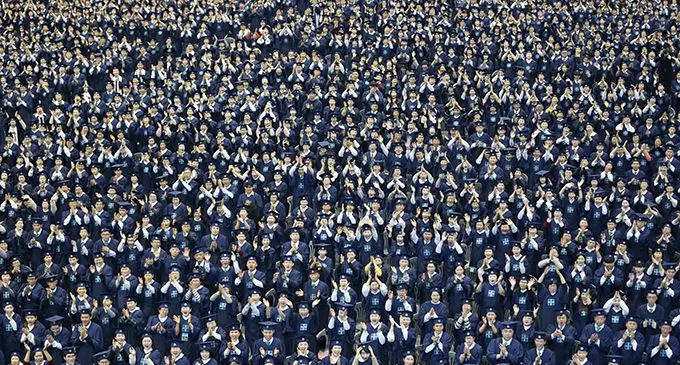 Over 100,000 students graduated from a Bible Study course in Korea.