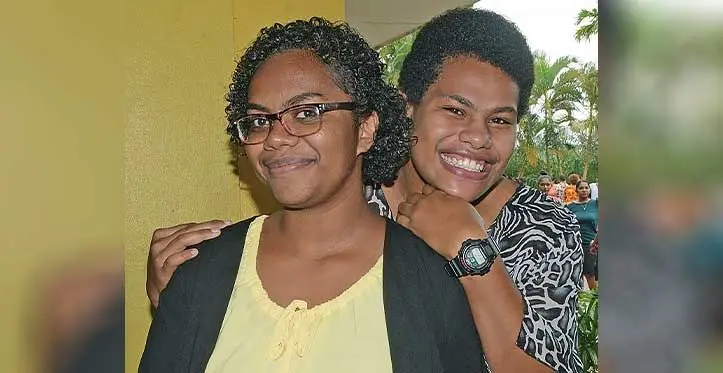 Intern nurses Vinaisi Vakacere, 22, and Imeri Lomani, 23, during day 2 of intern nursing induction at Studio 6 in Suva on June 7, 2023. Photo: Ronald Kumar