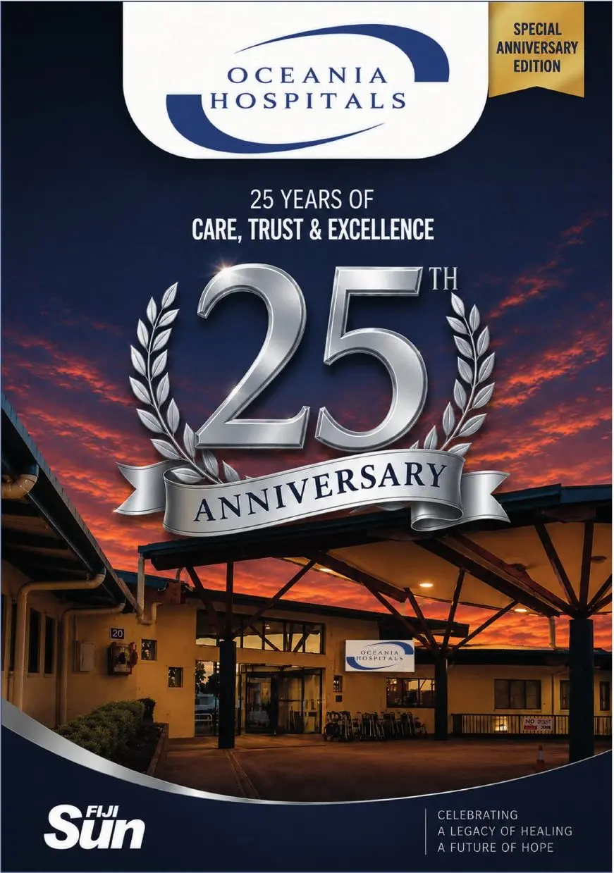 Oceania Hospital 25th Anniversary Special magazine cover