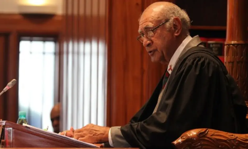 Speaker of Parliament Ratu Epeli Nailatikau.