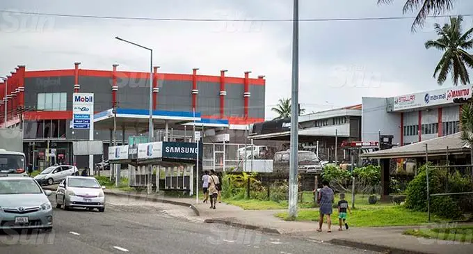 The bus stop at Nabua where Adi Livia Kariniu was attacked. Photo: Leon Lord