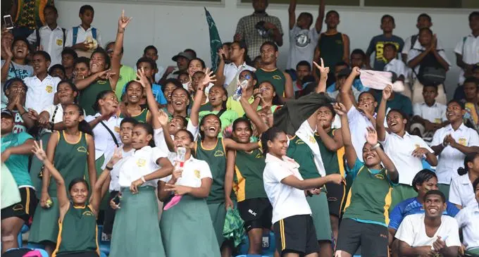 Ratu Sukuna Memorial School students during their inter-house at ANZ Stadium on February 21, 2018. Photo: Ronald Kumar