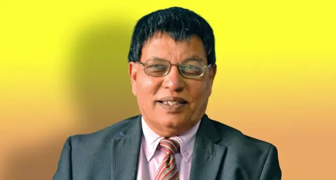 National President of the Sabha, Sarju Prasad.