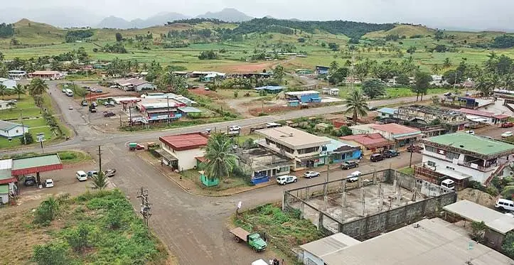 An aerial view of Seaqaqa outside Labasa Town.