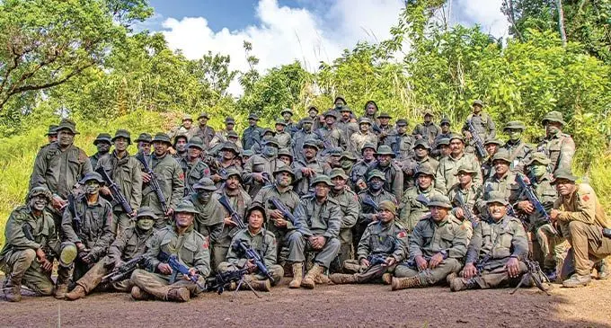 members of the Republic of Fiji Military Forces Third Battalion Infantry Regiment (3FIR). Photo: RFMF Media Cell
