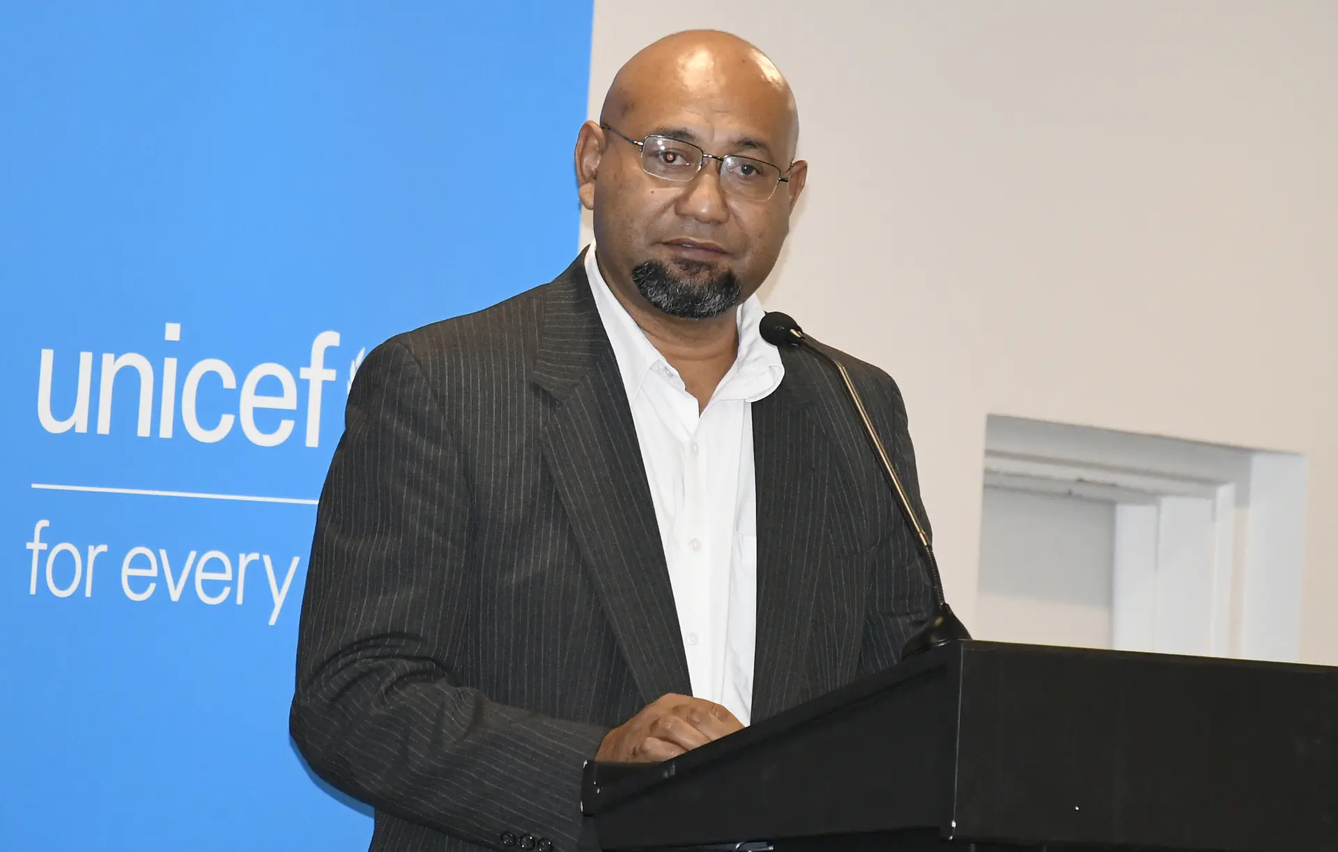 Neori Kete of Fiji Bureau of Statistics during supporting children with disablities in Fiji national stakeholders dialogue on April 1, 2026. 
