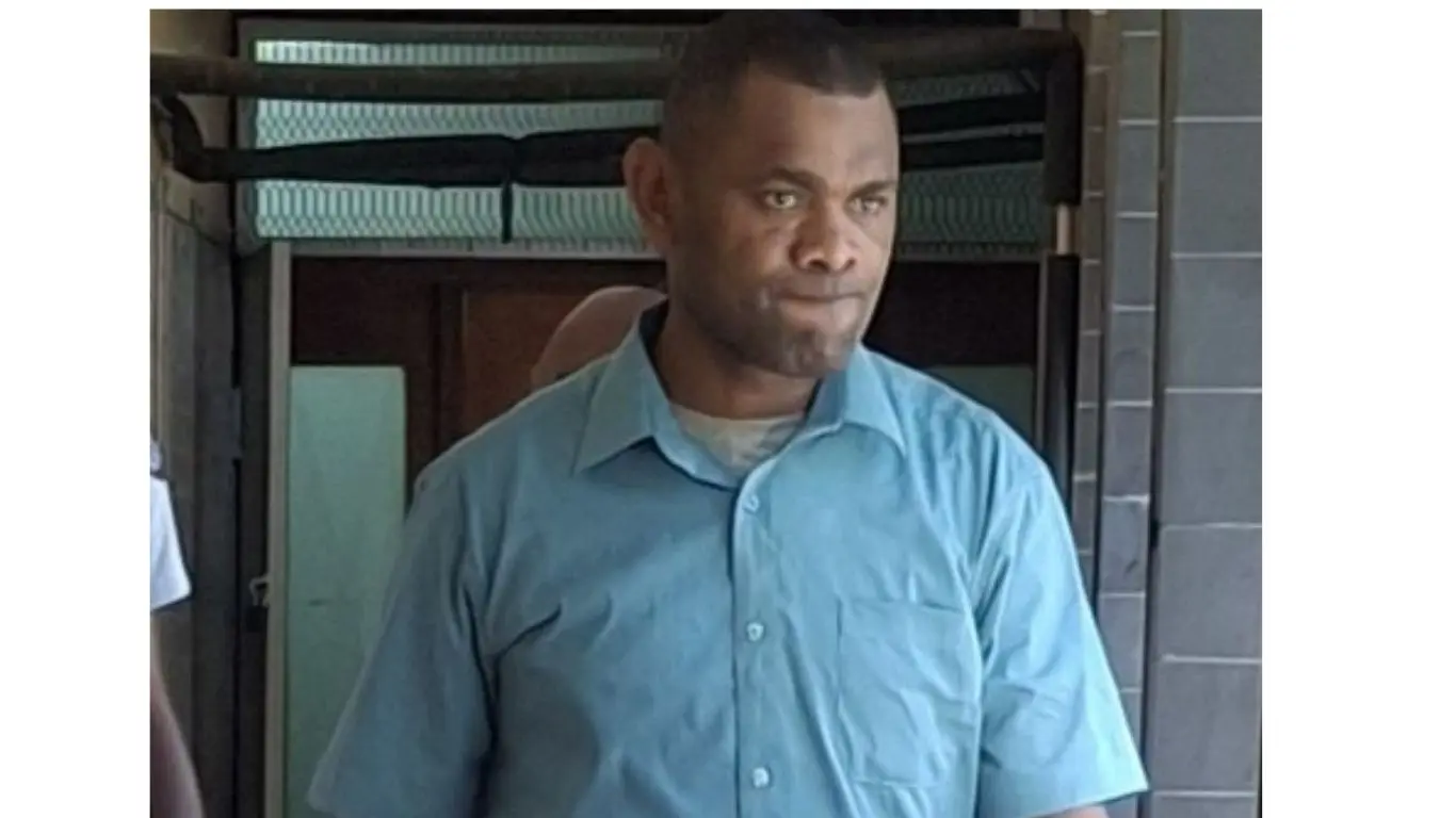 Murder accused Peceli Rokoravolo outside the High Court in Lautoka.